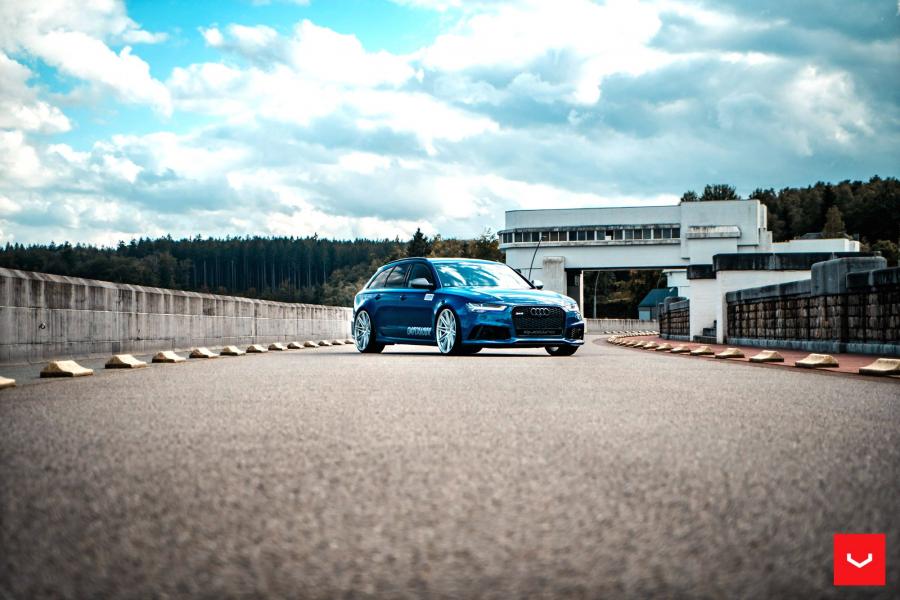  Audi RS6 Avant on Vossen Wheels (CV10) 2019 года  (фото 4 из 48)